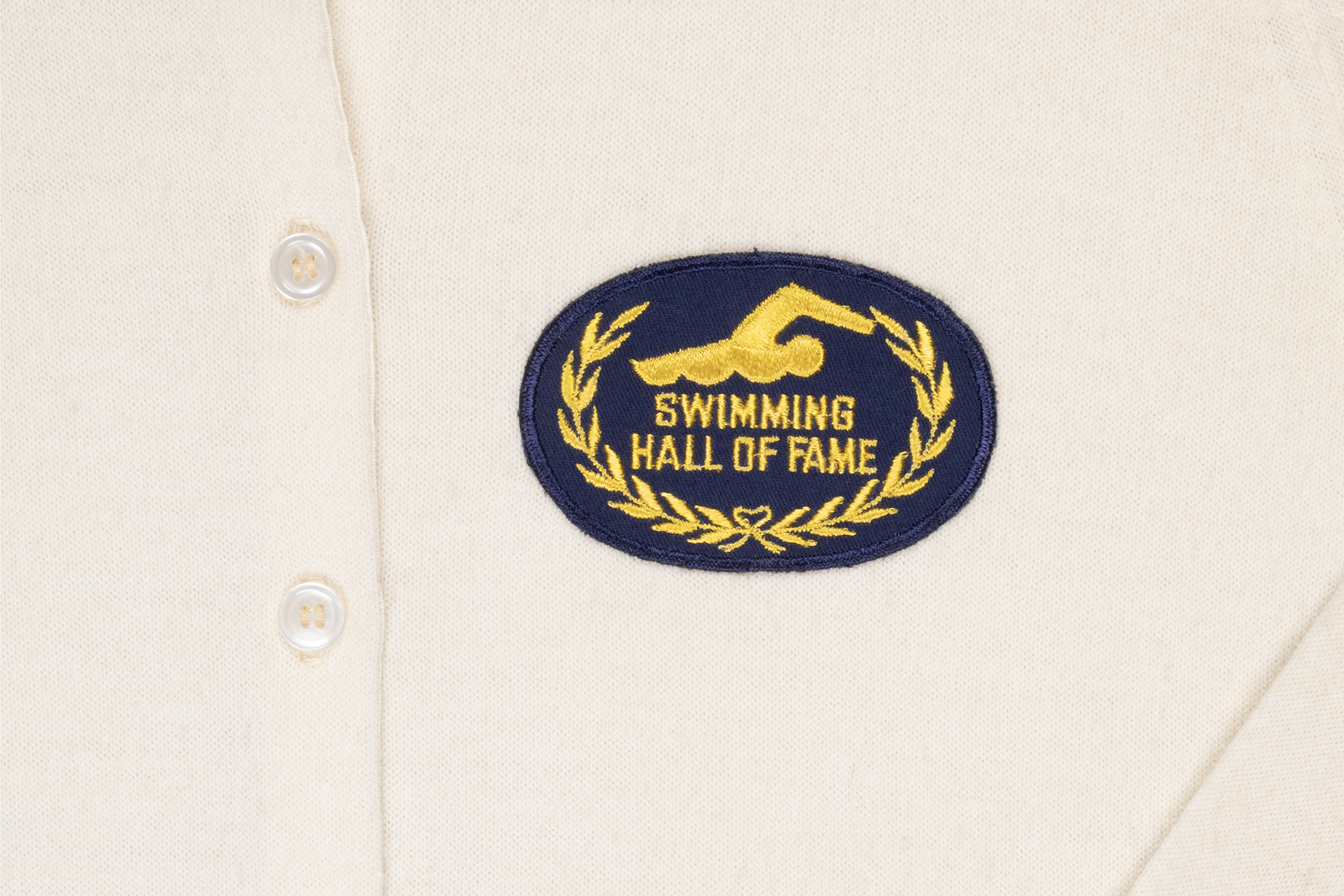 Image of Helene Madison's Swimming Hall of Fame Sweater, 1966